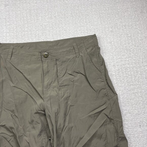 VTG Chlorophylle Amphibious Hiking Tech Capri Women Sz 10 Brown Ourdoor - Picture 2 of 11